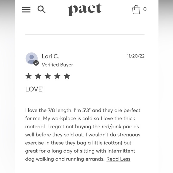 Pact Organic Purefit Jacquard Pocket Legging - Picture 11 of 13